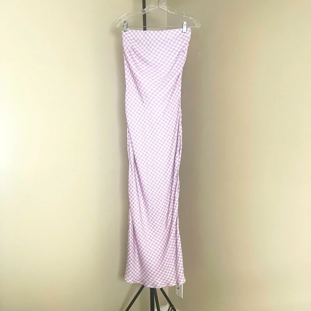 RESA Slip Pink and White Gingham Dress - Picture 3 of 7